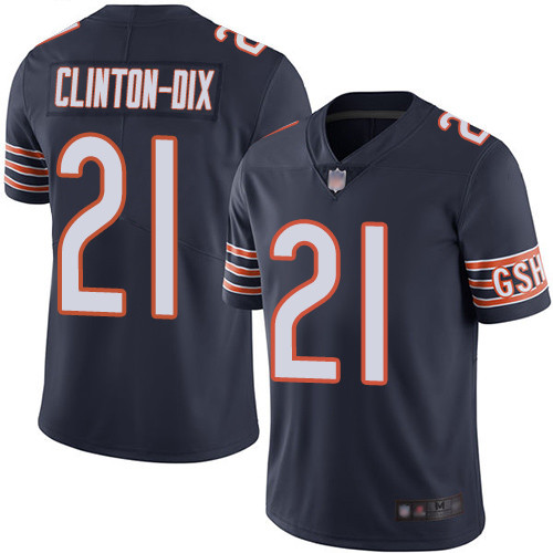 Chicago Bears Limited Navy Blue Men Ha Ha Clinton-Dix Home Jersey NFL Football #21 Vapor Untouchable